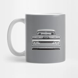 1961 Chevy Apache BW Mug